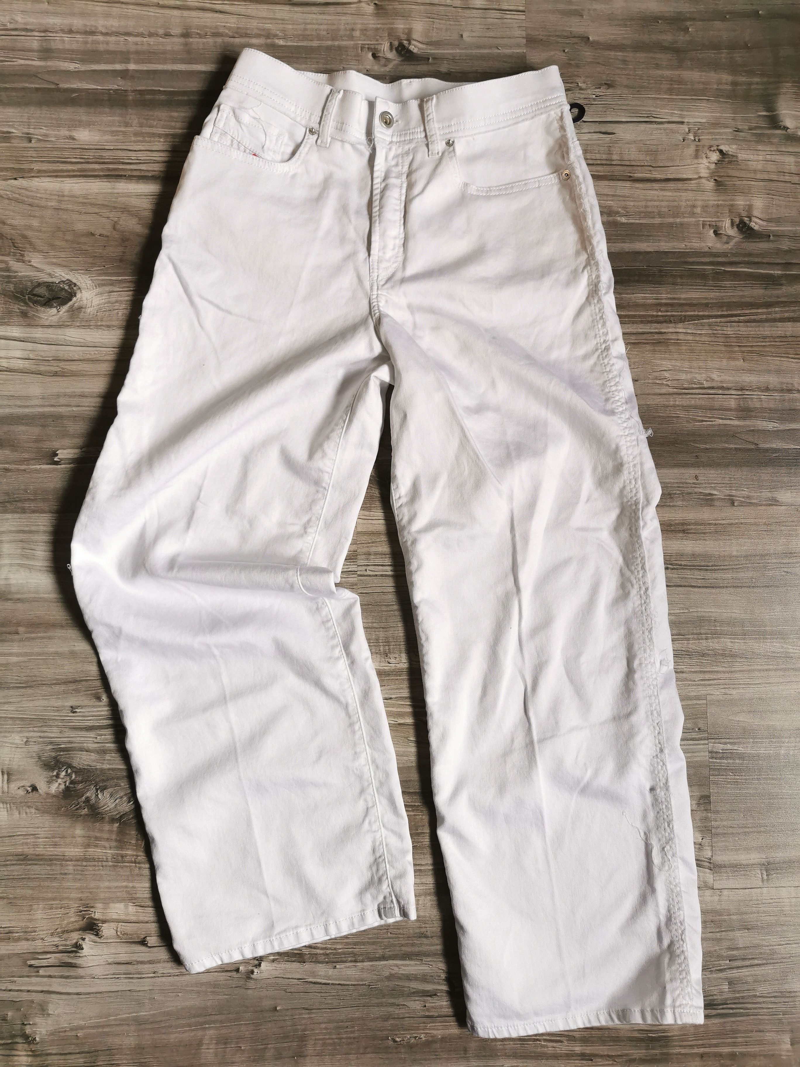 Diesel New white pants Diesel 27 Size 27" / US 4 / IT 40 - 1 Thumbnail