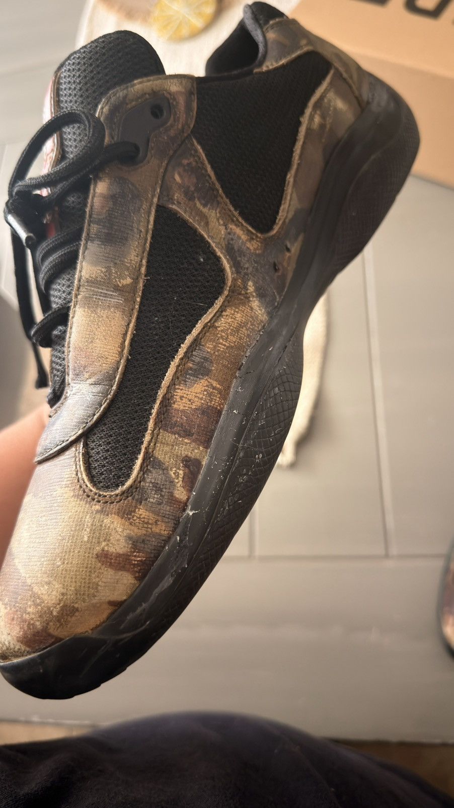 Prada Prada American cup Size 10.5, but fits closer to an 11.5–1 Size US 11.5 / EU 44-45 - 5 Thumbnail