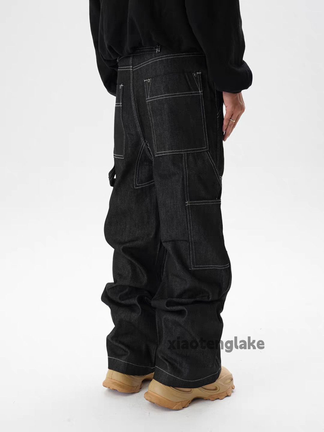 Jean ltx vintage loose baggy skate hiphop carpenter jeans Size US 34 / EU 50 - 7 Thumbnail
