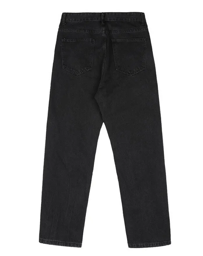 Japanese Brand × Vintage Black front zip denim jeans pants aesthetic Size US 28 / EU 44 - 6 Thumbnail