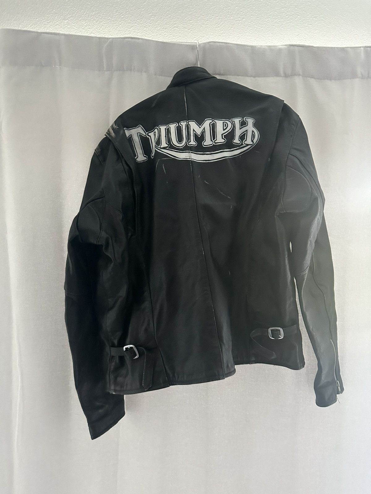 Vintage Triumph vintage biker jacket Size US M / EU 48-50 / 2 - 2 Thumbnail