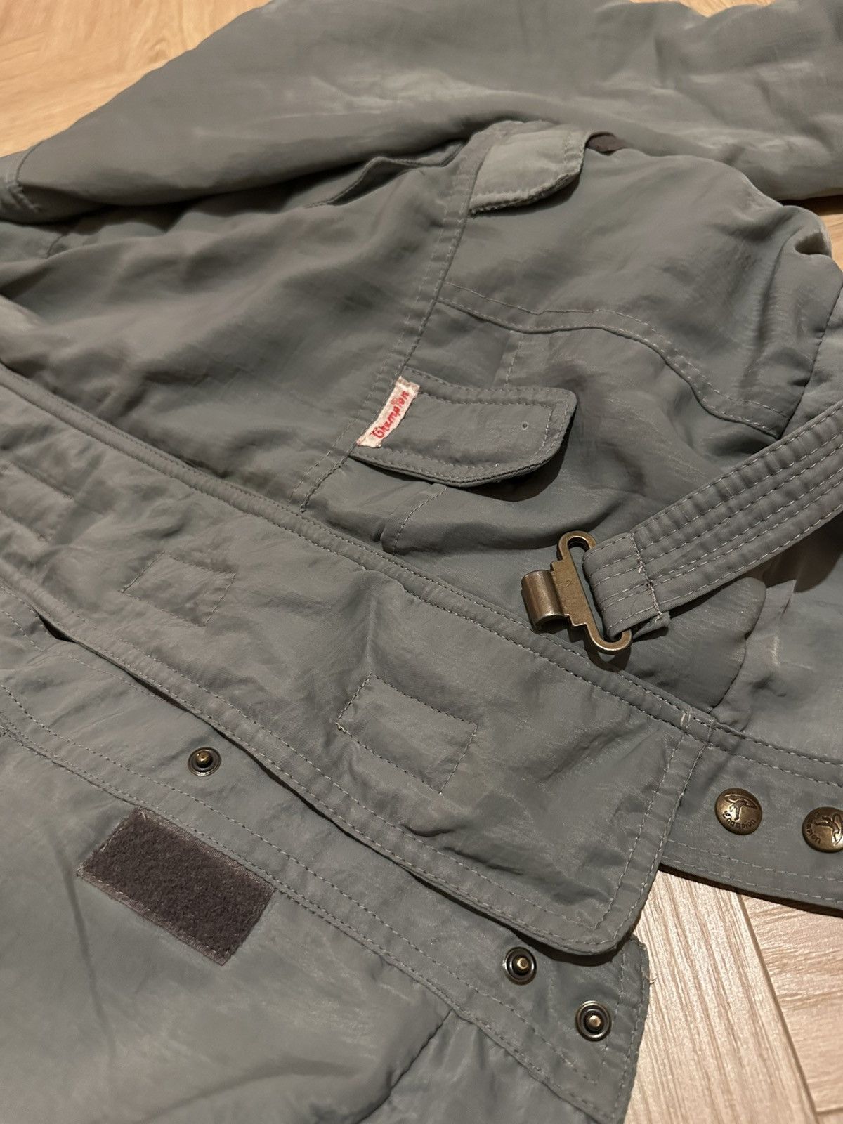 Champion Vintage Champion Jeans Military Field Jacket Made in Italy Size US M / EU 48-50 / 2 - 9 Thumbnail