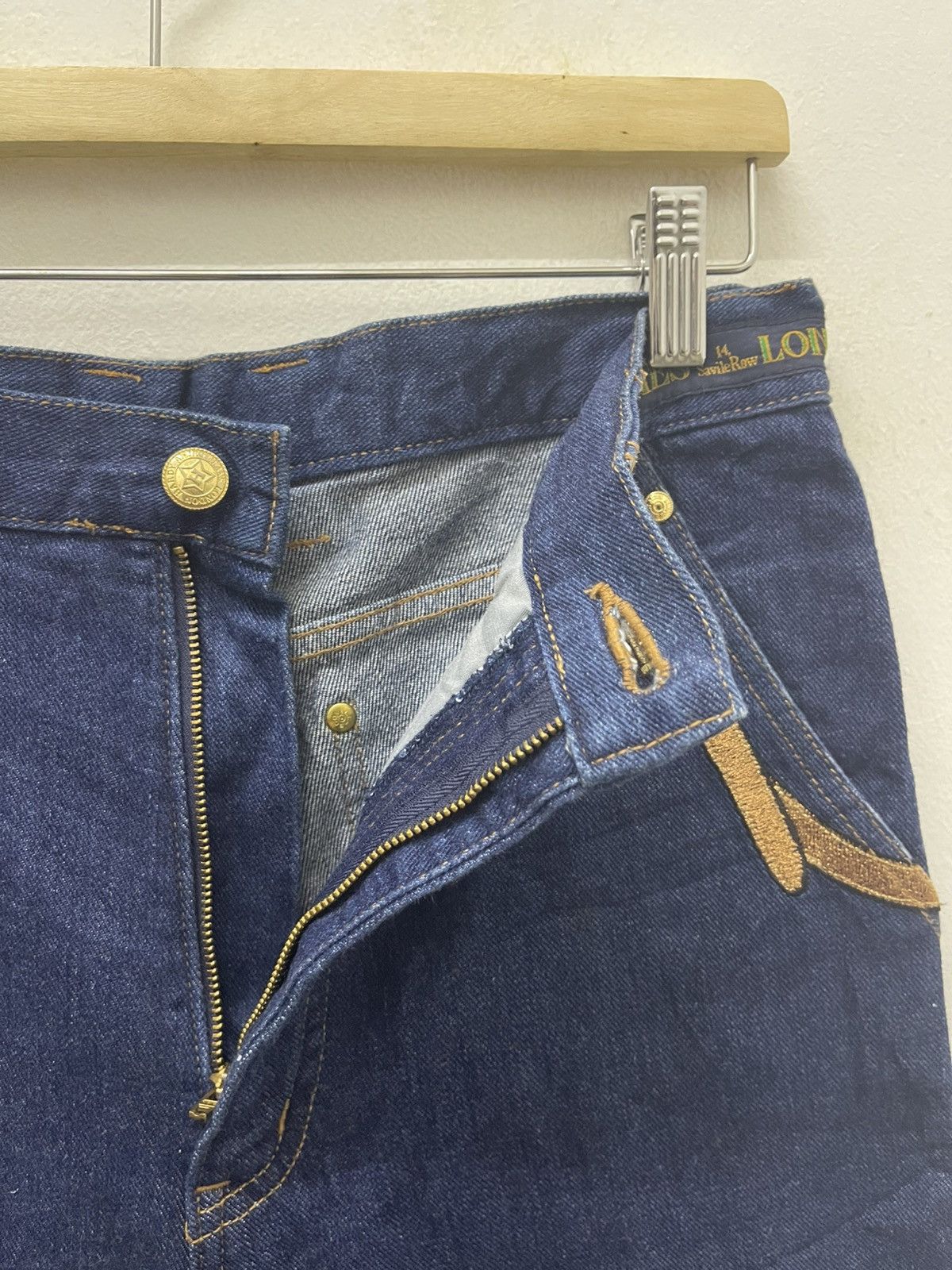 Hardy Amies Rare Vintage HARDY AMIES Embroidered Jeans Size US 28 / EU 44 - 11 Thumbnail