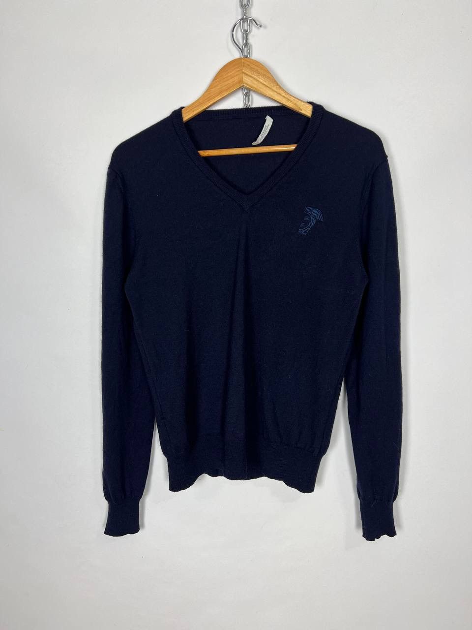 Versace × Vintage Versace Collection Sweater V-neck Vintage Luxury Medusa Size US XL / EU 56 / 4 - 1 Thumbnail