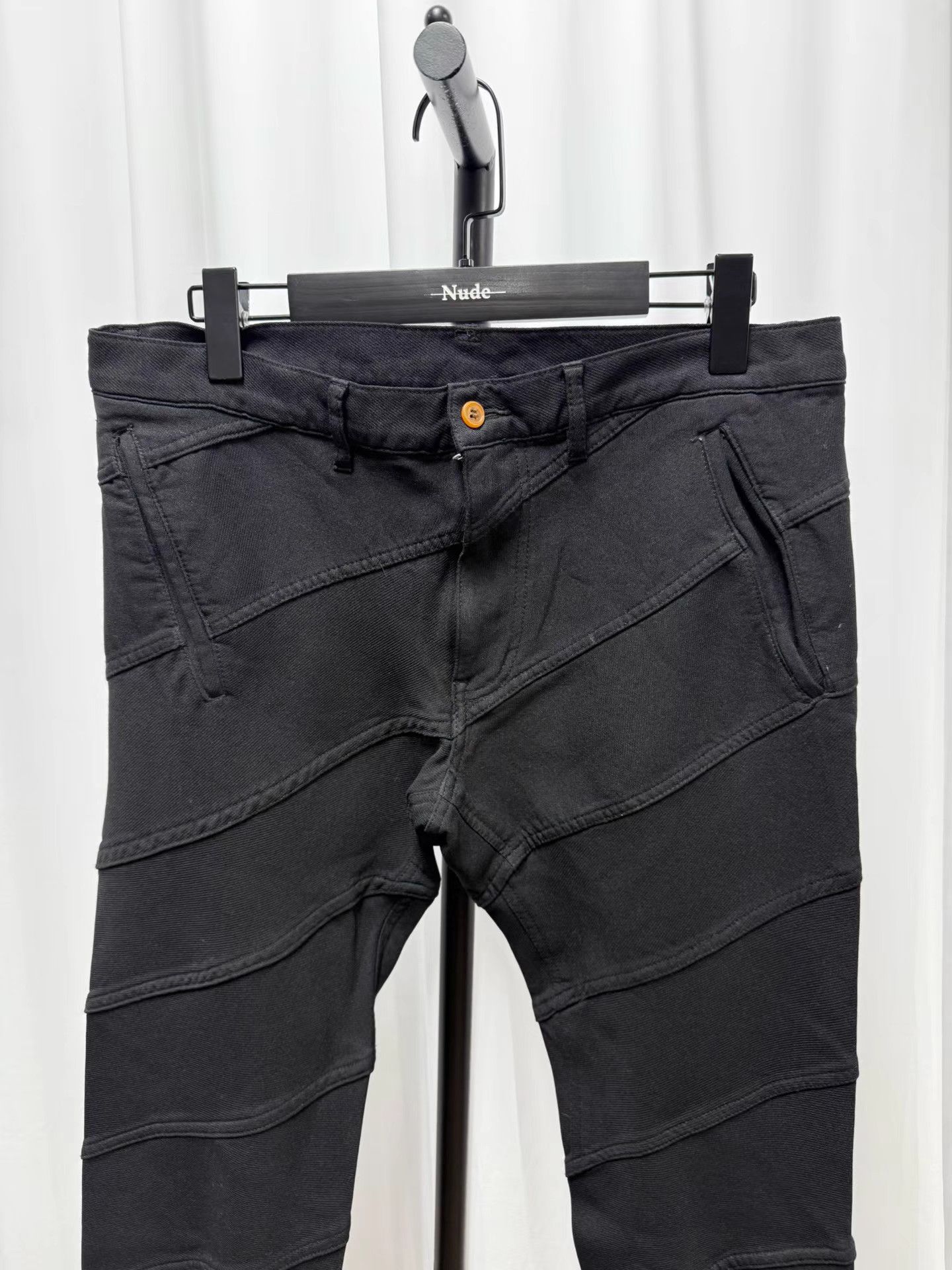Comme des Garcons Homme Plus Comme des Garçons Homme Plus Brushed Spiral Trousers K20 Size US 33 - 2 Thumbnail