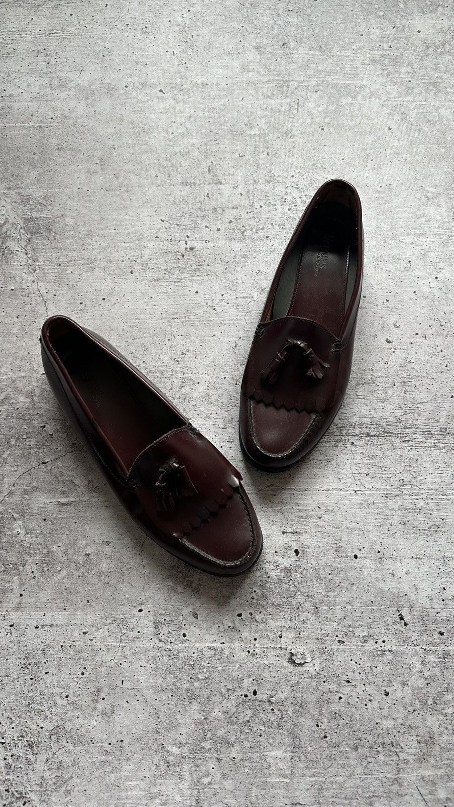Men's G.H. Bass & Co Weejens Vintage Leather Loafers USA