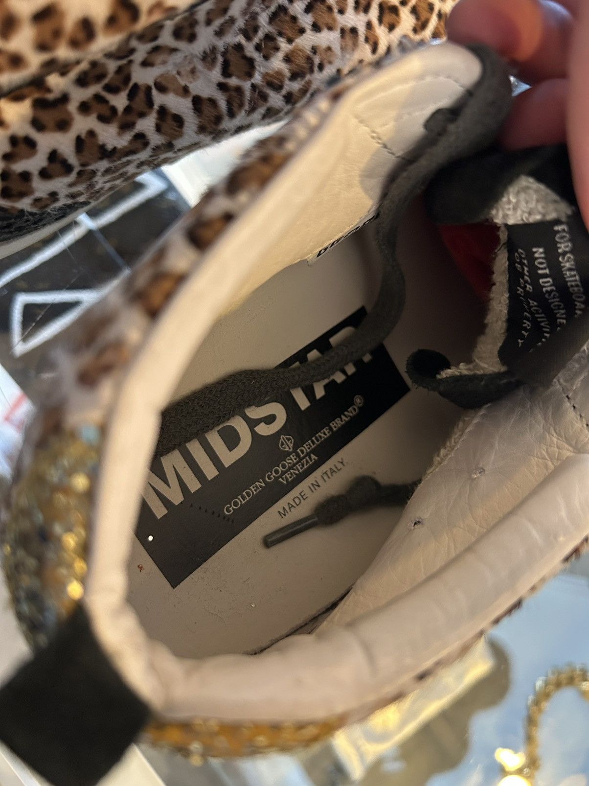 Golden Goose high top Leopard Print Golden Goose sneakers Size US 8 / EU 41 - 5 Thumbnail