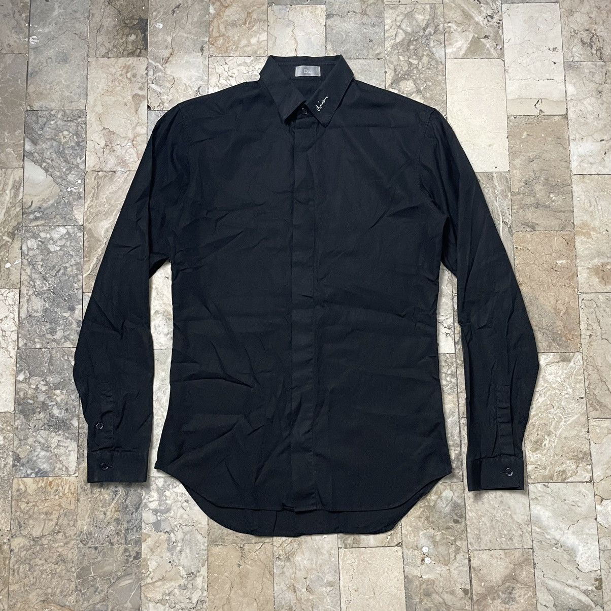 Dior × Hedi Slimane AW05 Dior Homme “The End” Print Grey