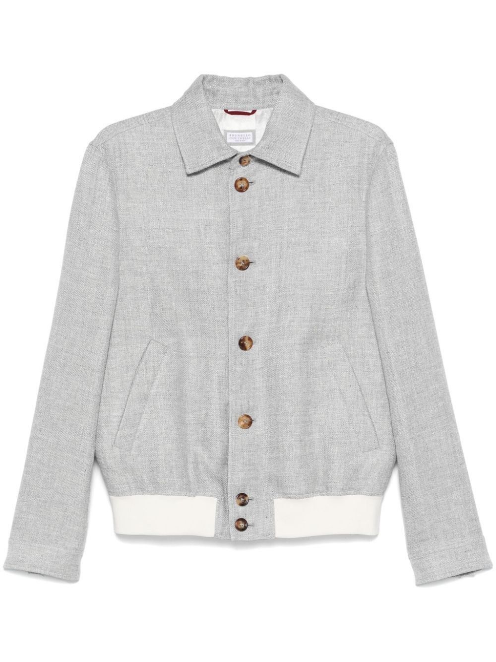 Brunello Cucinelli Overshirt Size US L / EU 52-54 / 3 - 1 Thumbnail