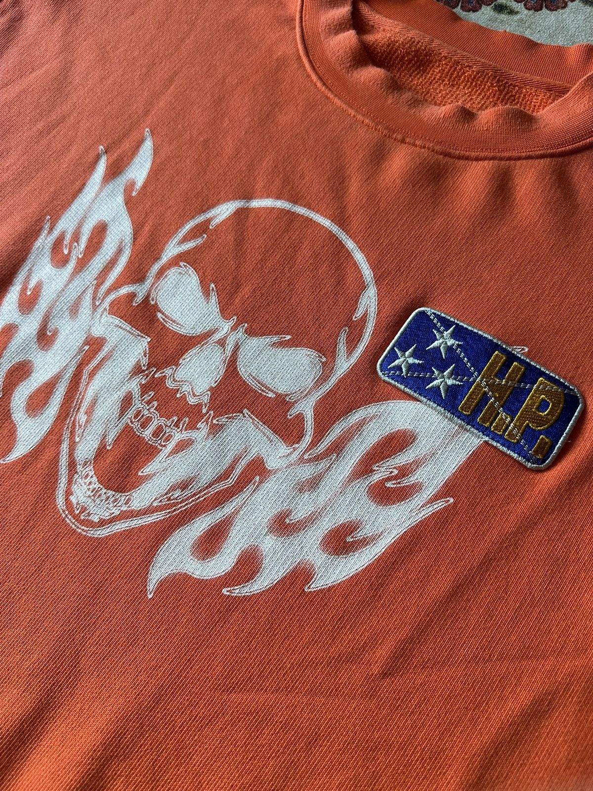 Heron Preston Heron Preston Skull Print Sweatshirt Size US XL / EU 56 / 4 - 4 Thumbnail