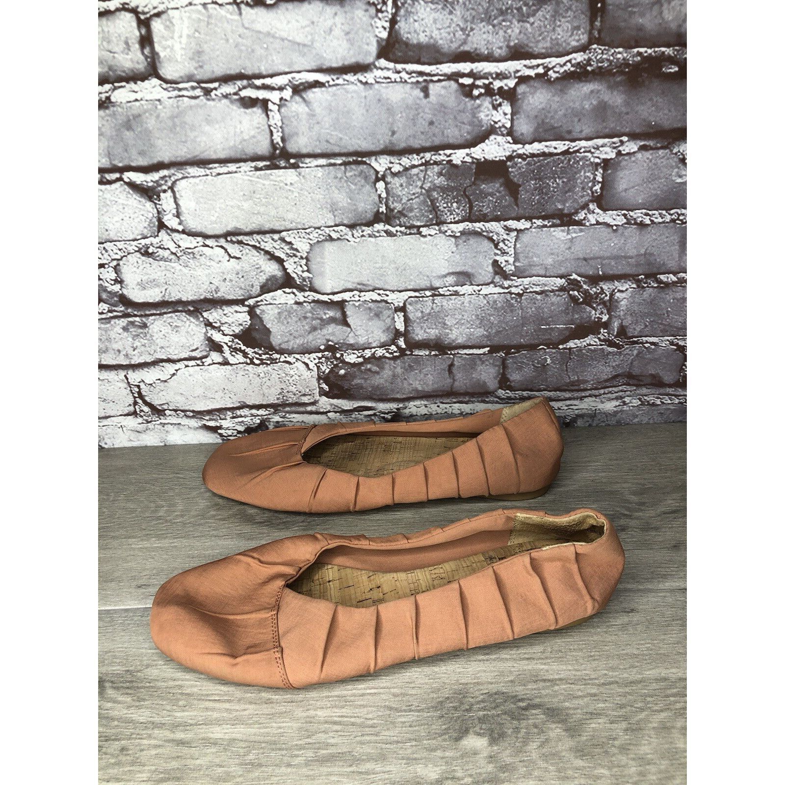 Other Korks by Kork Ease Pink Fabric Comfort Ballet Flats Women 11 Size US 11 / IT 41 - 10 Thumbnail