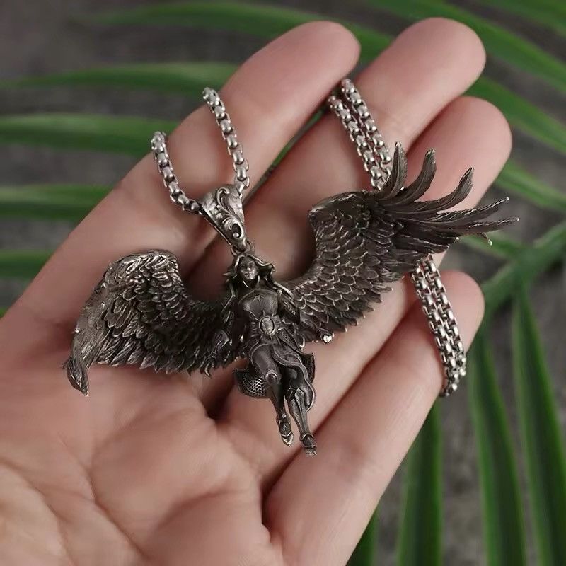 Other Devil Queen Pendant Necklace Chain Gothic Skull Size ONE SIZE - 5 Thumbnail