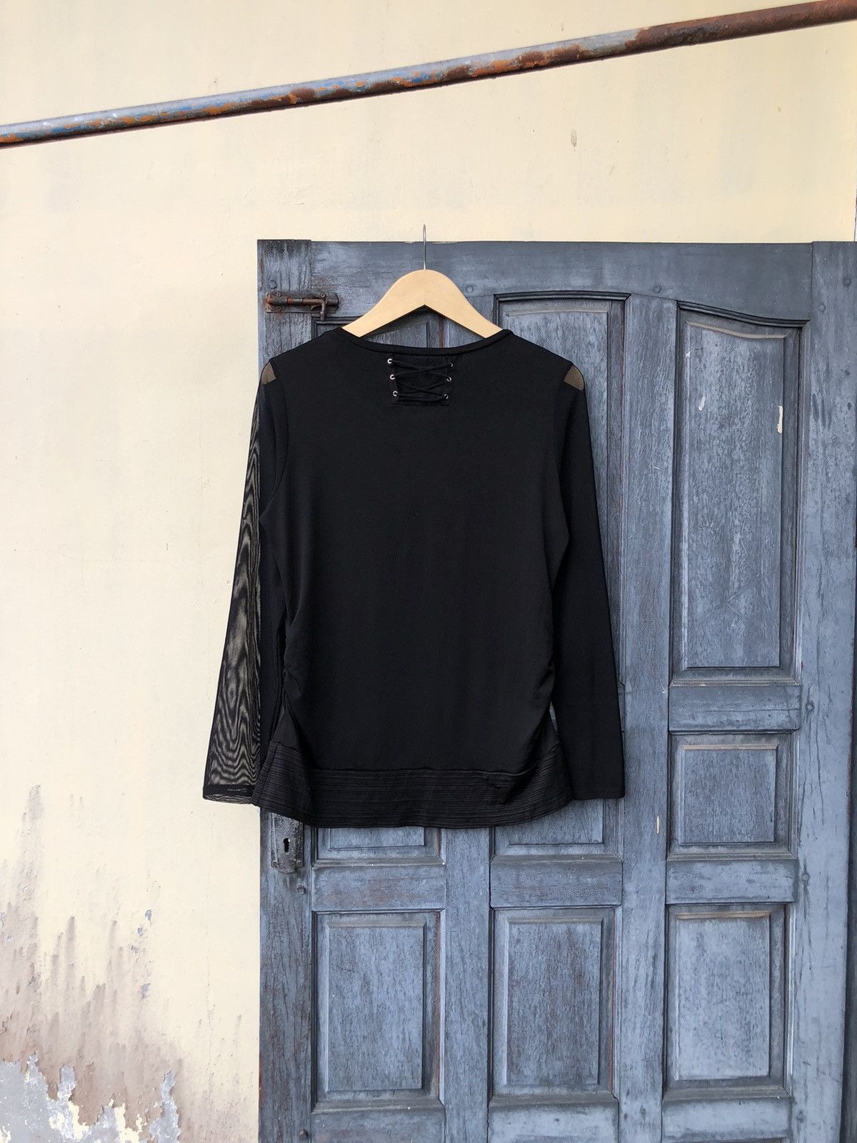 Japanese Brand Japanese Poem, Diamond, Transparent Mesh & Leopard Details Size M / US 6-8 / IT 42-44 - 8 Thumbnail