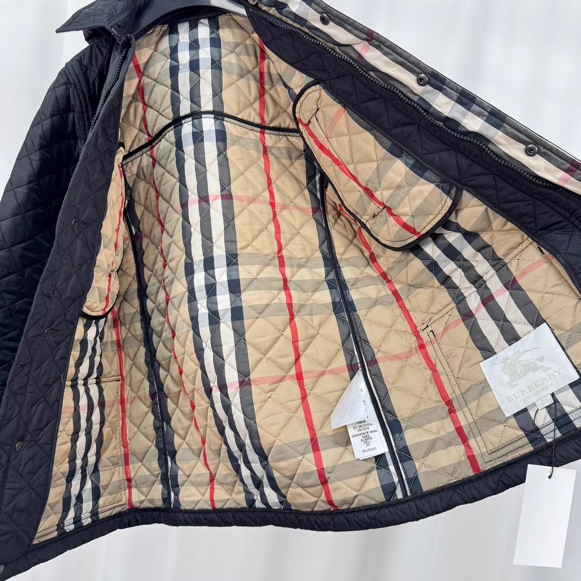 Burberry Burberry check quilted jacket 14Y Size XXS / US 00 / IT 34 - 5 Thumbnail