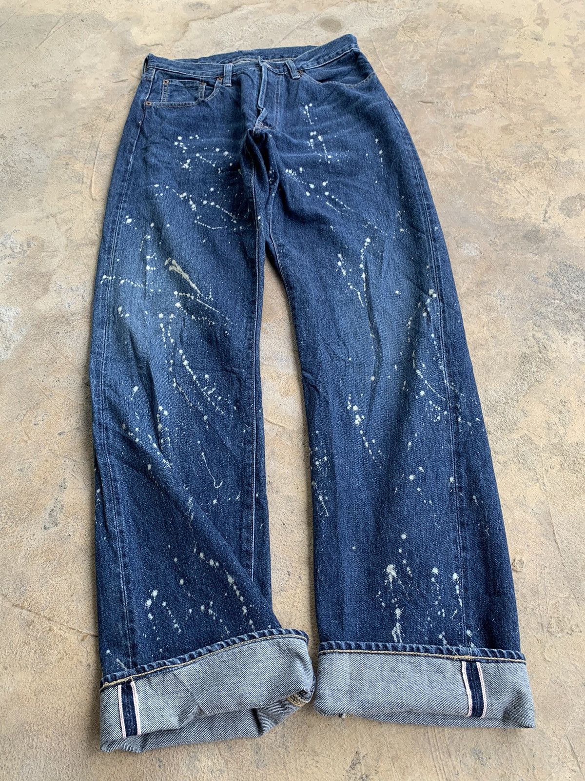 Japanese Brand × Johnbull Rare🔥 Johnbull Redline Selvedge Denim Size US 29 - 5 Thumbnail