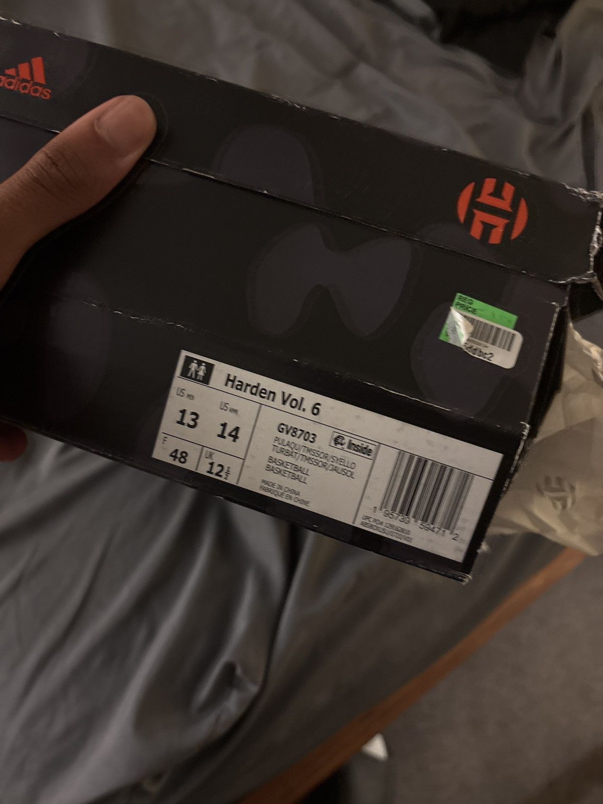 Adidas Harden Vol 6 Size US 13 / EU 46 - 8 Thumbnail