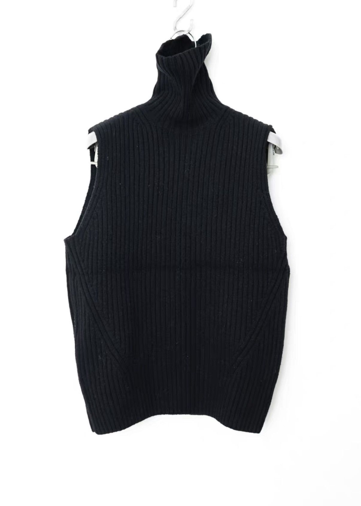 Dries Van Noten Dries Van Noten Wool Turtleneck Vest Size L / US 10 / IT 46 - 3 Thumbnail