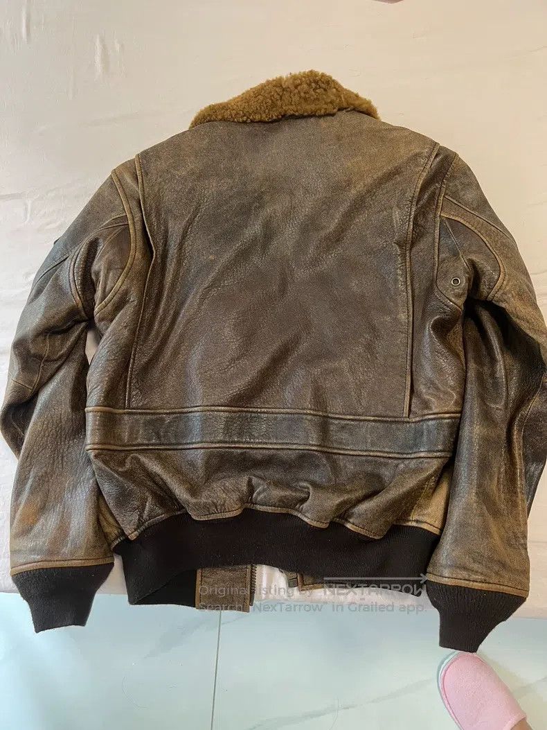 Schott Schott G1 Navy Flight Jacket Size US S / EU 44-46 / 1 - 6 Thumbnail