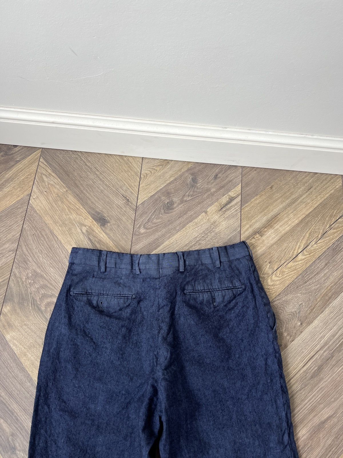 Pal Zileri Vintage Pal Zileri Classic Wool Linen Pants Size US 32 / EU 48 - 16 Thumbnail