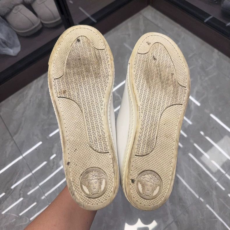 Versace Versace Metal Medusa snakehead shoes casual shoes Size US 9 / EU 42 - 4 Thumbnail