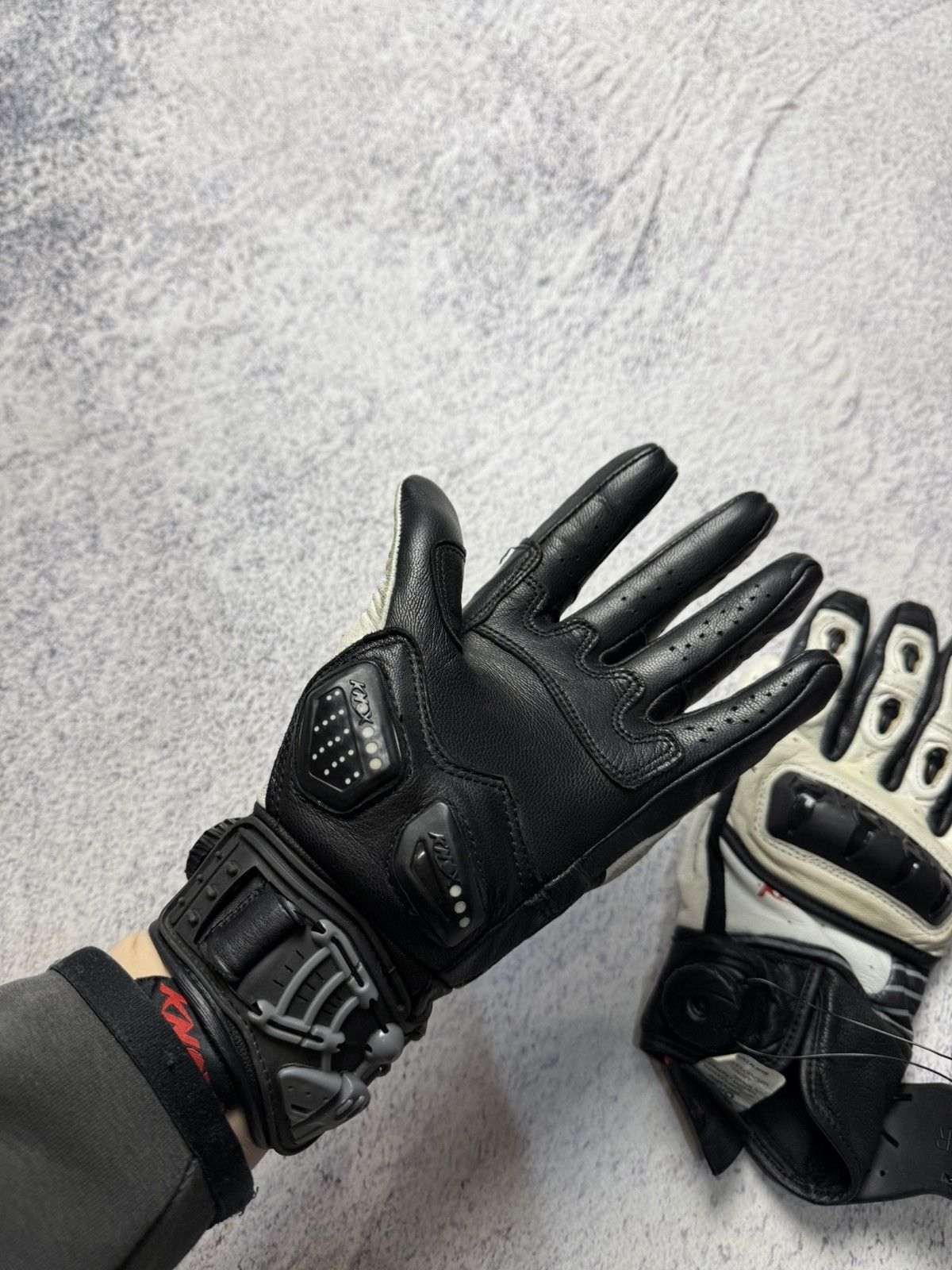 Japanese Brand Vintage Motorcycle Gloves Knox Avant garde Y2K Size ONE SIZE - 17 Thumbnail