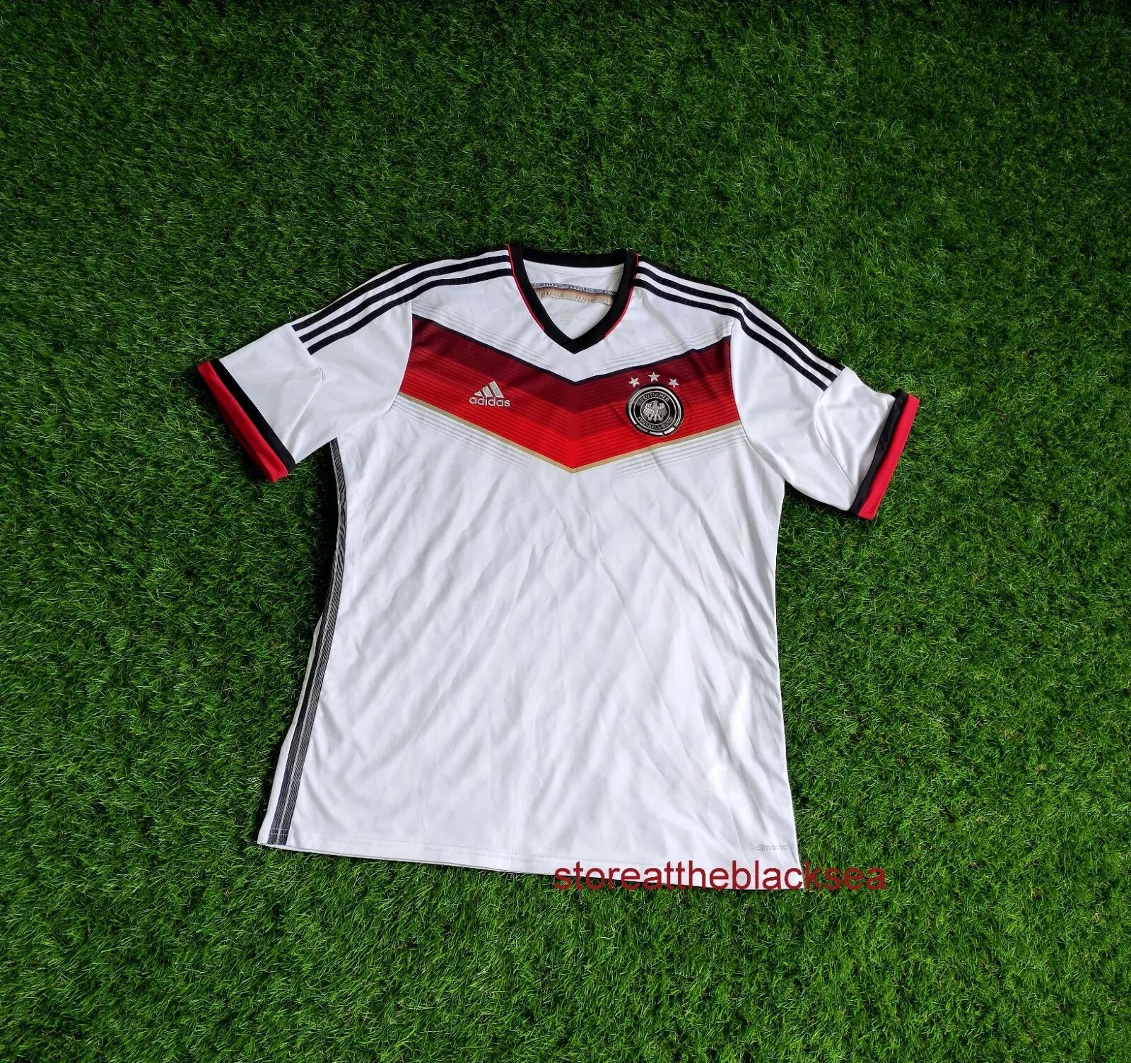 Adidas GERMANY NATIONAL TEAM 2014 2015 HOME FOOTBALL JERSEY MEN XL Size US XL / EU 56 / 4 - 1 Thumbnail
