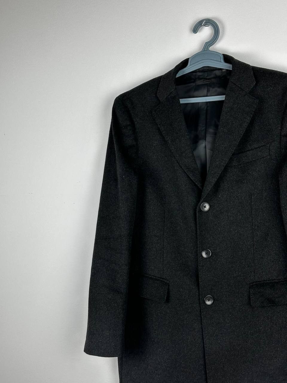 Japanese Brand × Uniqlo Uniqlo Grey Wool Casual Coat Size L Size US L / EU 52-54 / 3 - 4 Thumbnail