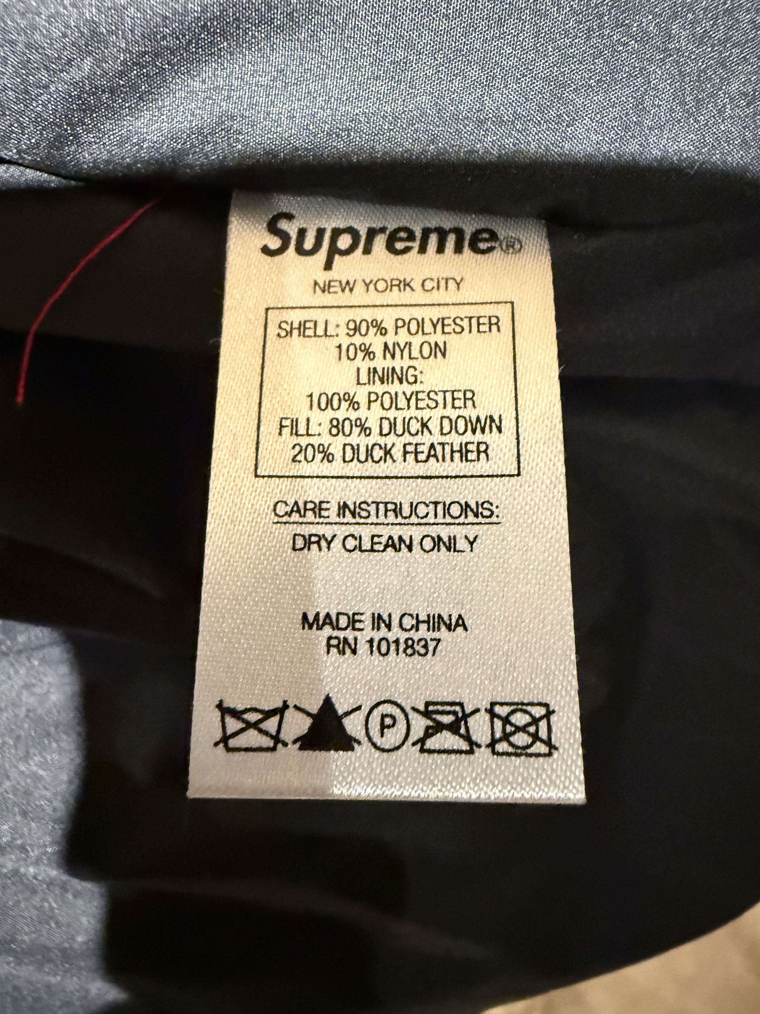 Supreme Bonded Logo Puffy Jacket Size US XL / EU 56 / 4 - 4 Thumbnail