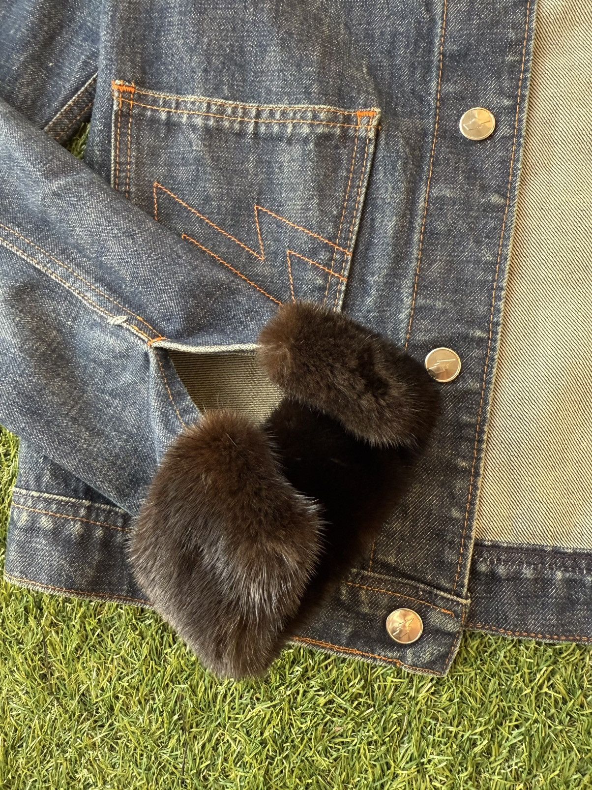 W&LT Walter Van Beirendonck W&LT “Kiss The Future” Denim Jacket Size US M / EU 48-50 / 2 - 11 Thumbnail