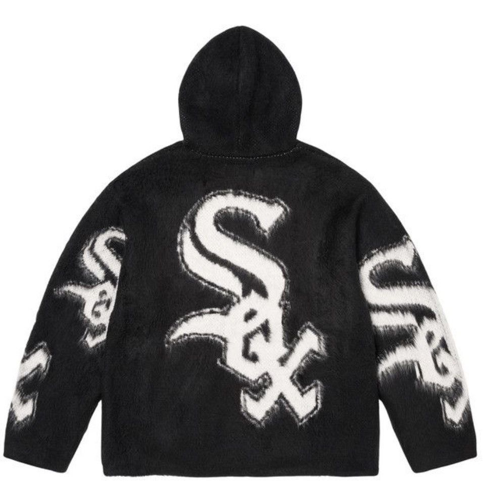Supreme Supreme white chicago white sox hoodie Size US L / EU 52-54 / 3 - 3 Thumbnail