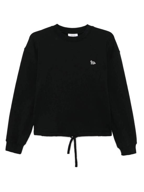 Maison Kitsune MAISON KITSUNE Women Hoodies OW00302KM0325 P199 BLACK Size L / US 10 / IT 46 - 1 Thumbnail