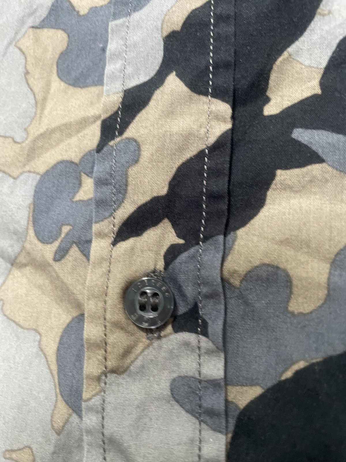 Iceberg × Peanuts Iceberg Snoopy Monogram Shirt Camo Logo Longsleeve Ice Size US XL / EU 56 / 4 - 9 Thumbnail