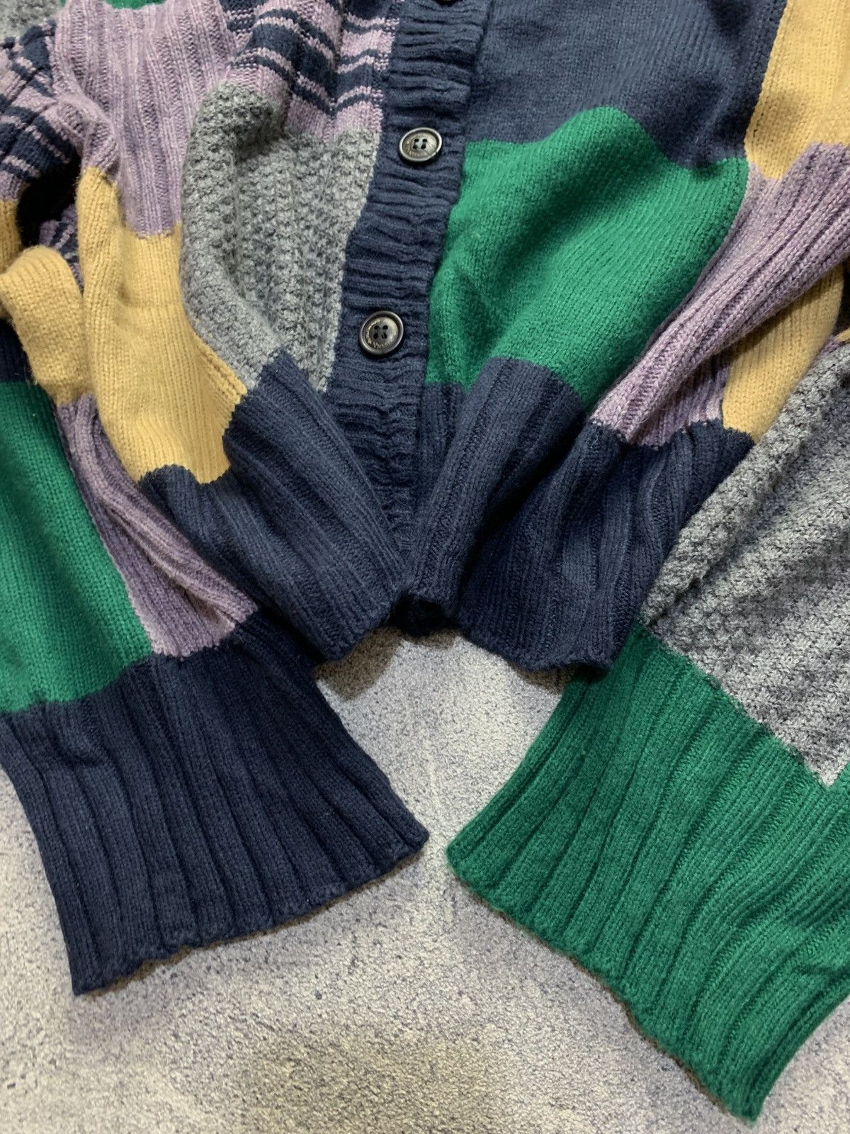 Vivienne Westwood 🐍 Vivienne Westwood Multicolor Cardigan Size L / US 10 / IT 46 - 7 Thumbnail