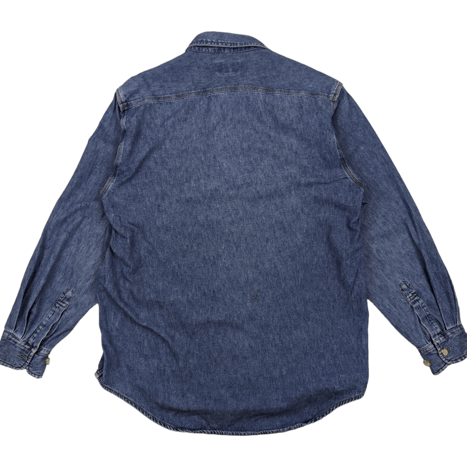 Big John BIG JOHN Jeans Button Up Denim Shirt Flannel Size US M / EU 48-50 / 2 - 5 Thumbnail
