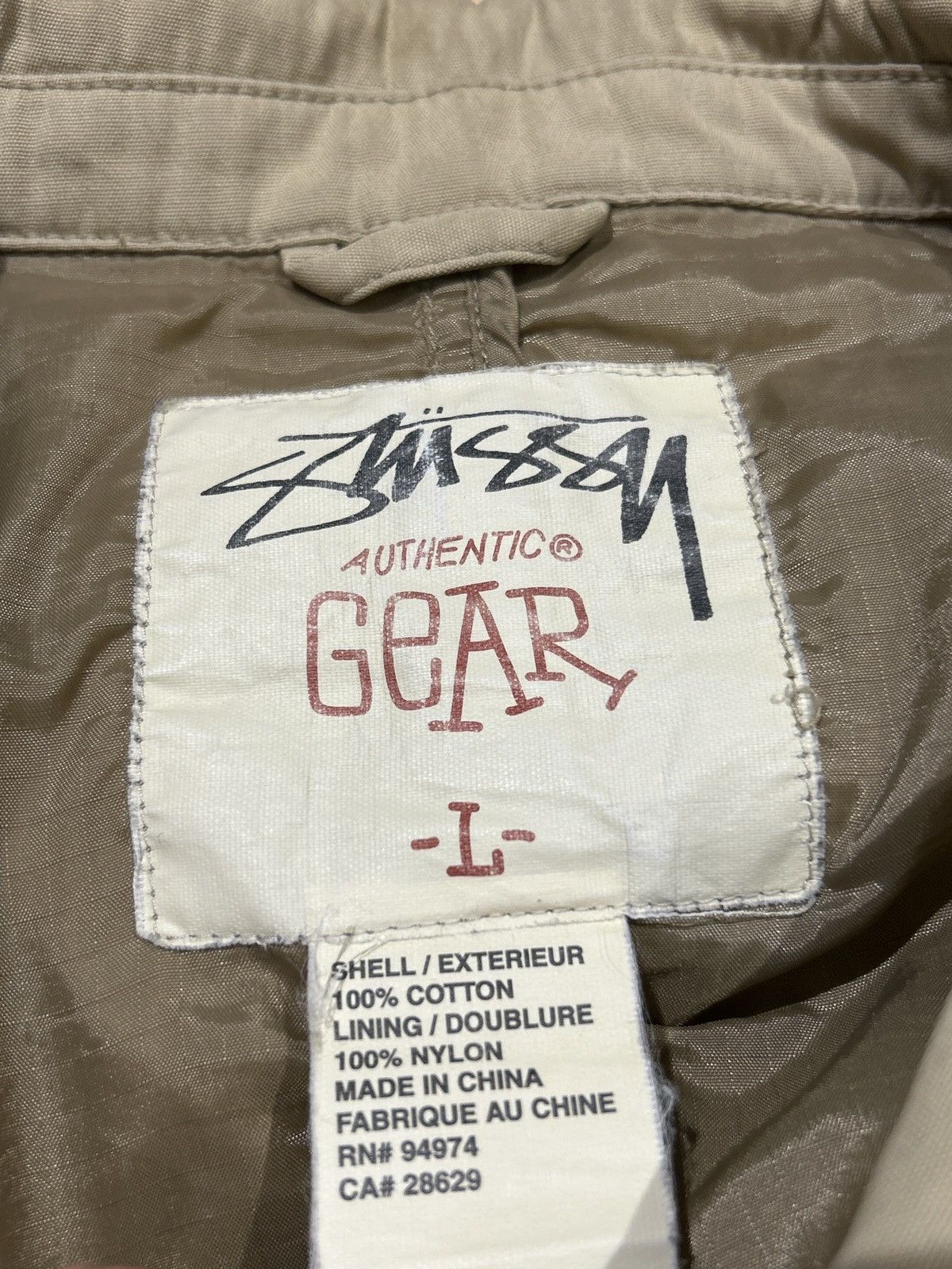 Stussy STUSSY JACKET Size US L / EU 52-54 / 3 - 2 Thumbnail