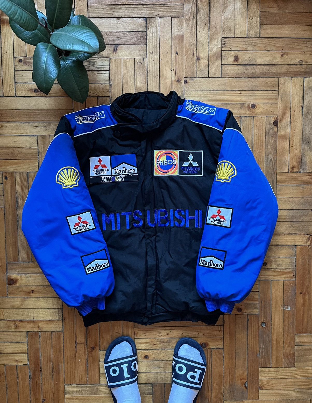 Vintage Mitsubishi Ralliart Vintage Racing Windbreaker Jacket Grailed