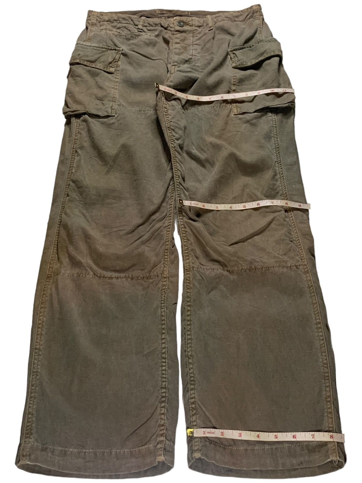 OMNIGOD Vintage Omnigod Hemp Cargo Parachute Baggy Pants Size US 32 / EU 48 - 13 Thumbnail