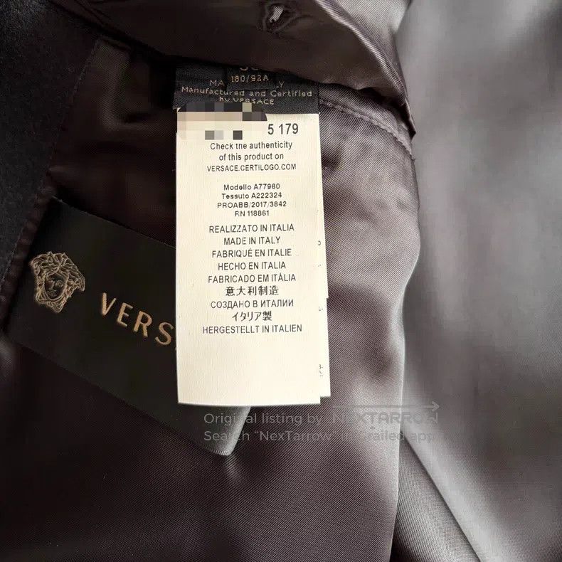 Versace Versace Heavy jackets and gold and silver rhinestones embe Size L / US 10 / IT 46 - 5 Thumbnail
