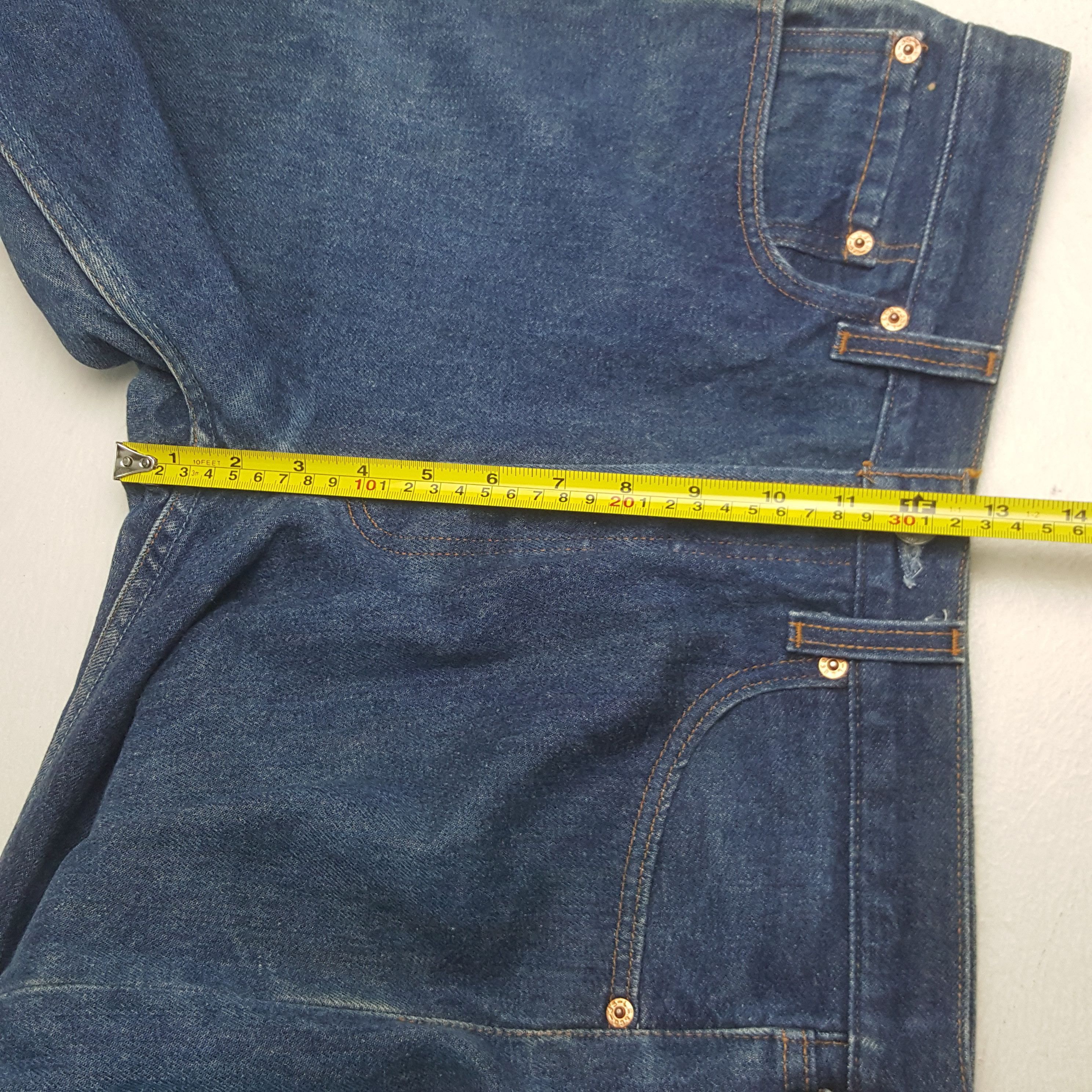 Levi's Vintage 90's Levi's 501 American Fading Denim Jeans RR17 Size US 30 / EU 46 - 10 Thumbnail