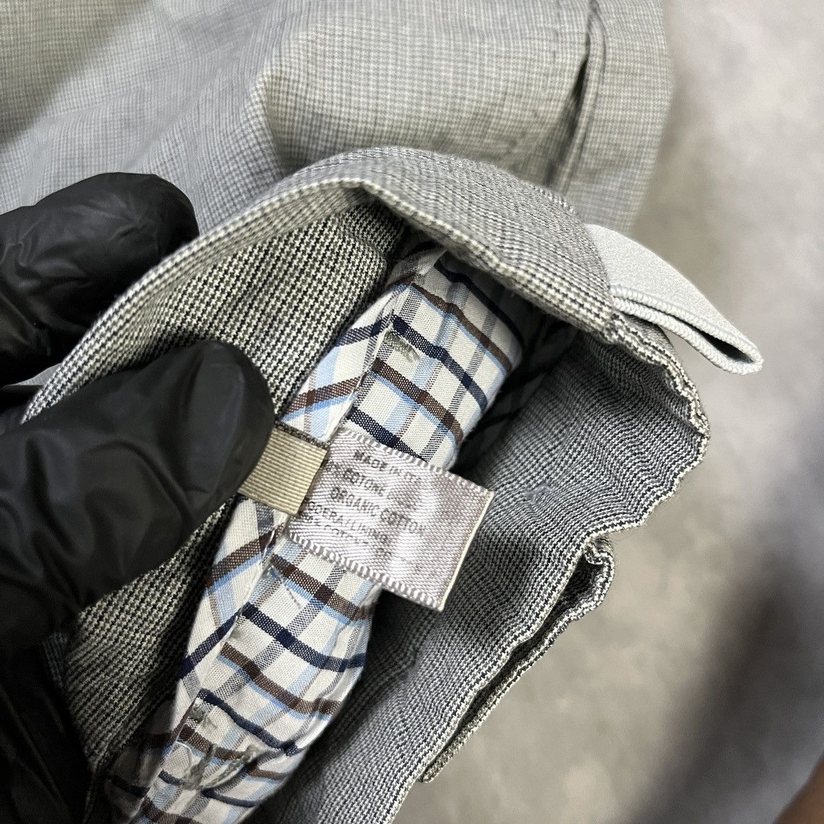 Bottega Veneta BOTTEGA VENETA HOUNDSTOOTH TAILORED TROUSERS ARCHIVE LUXURY Size US 32 / EU 48 - 5 Thumbnail