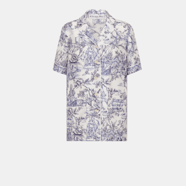 o1w1db10124 Chez Moi Short Sleeved Shirt in White