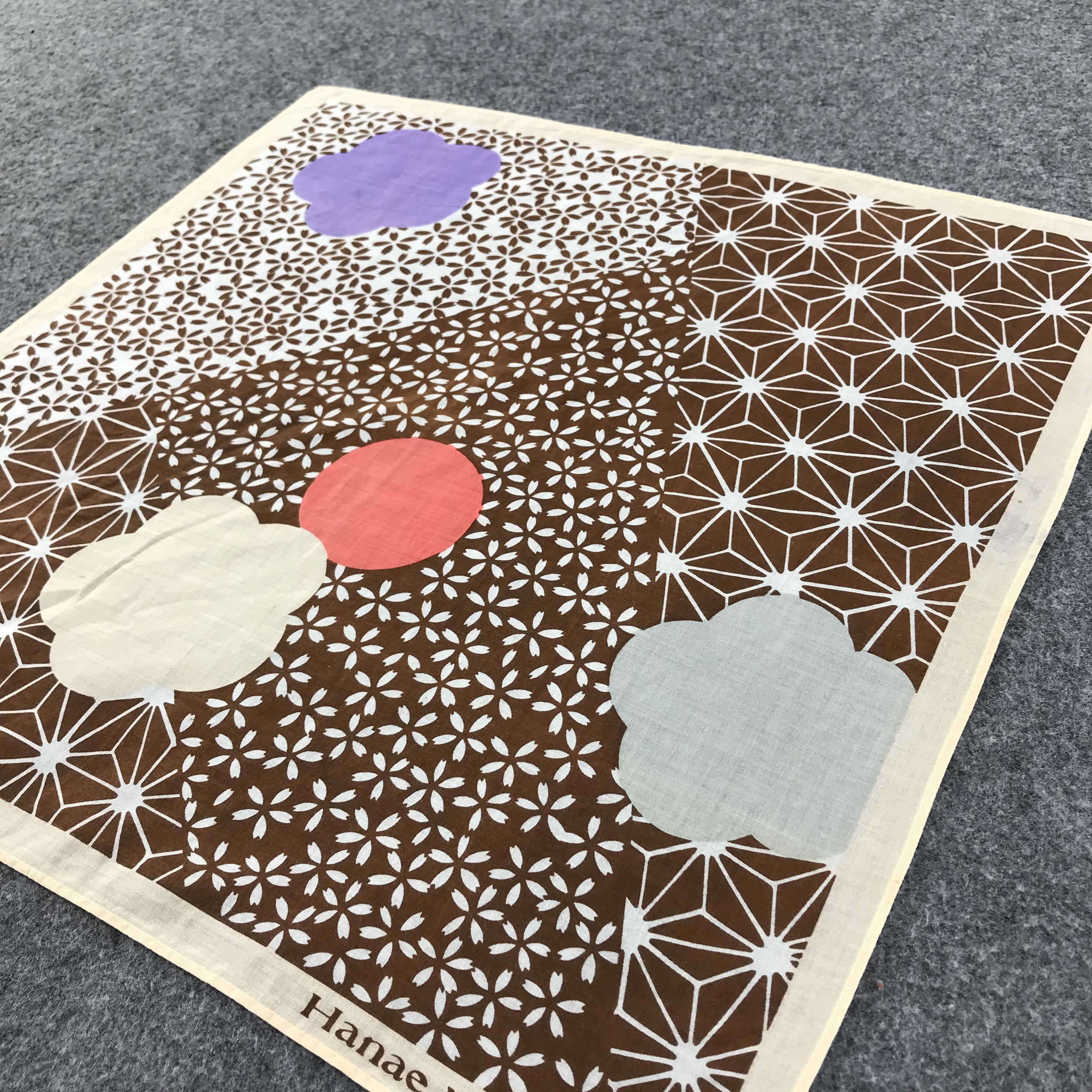 Hanae Mori Hanae Mori Sakura Design Handkerchief Neckerchief H604 Size ONE SIZE - 5 Thumbnail