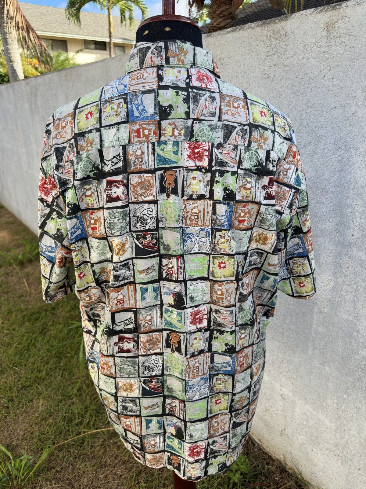 Other Kahala Hawaiian Print Full Button Multicolored Men's Large Size US L / EU 52-54 / 3 - 2 Thumbnail