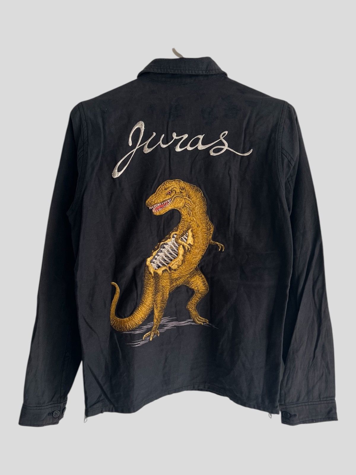 Christian Dada Christian Dada T-Rex Jurassic Herringbone Bondage Jacket Size US S / EU 44-46 / 1 - 2 Thumbnail