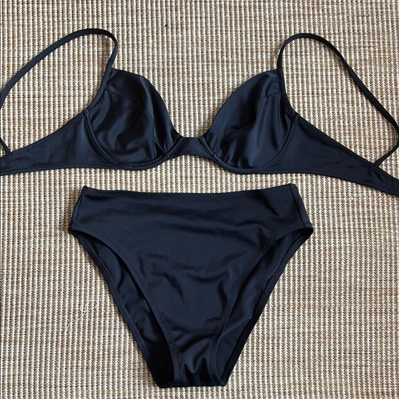 La Perla La Perla Classic Black Bikini Set Size 12 Size ONE SIZE - 1 Thumbnail