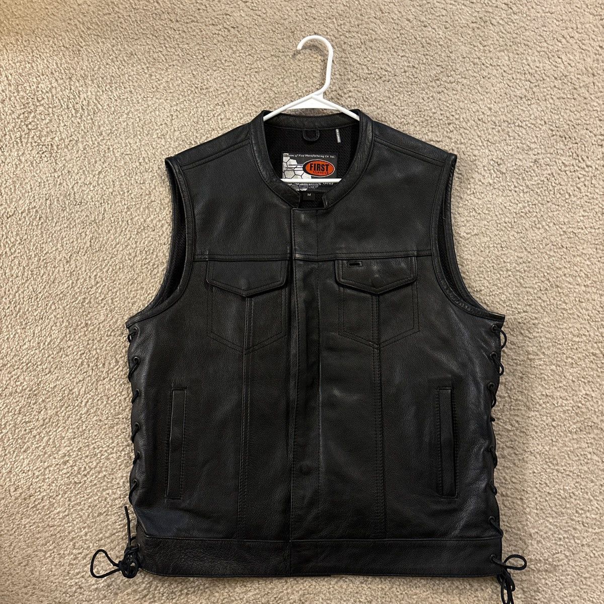 Other Authentic Riding Gear First Classics Leather Vest Size US M / EU 48-50 / 2 - 1 Thumbnail