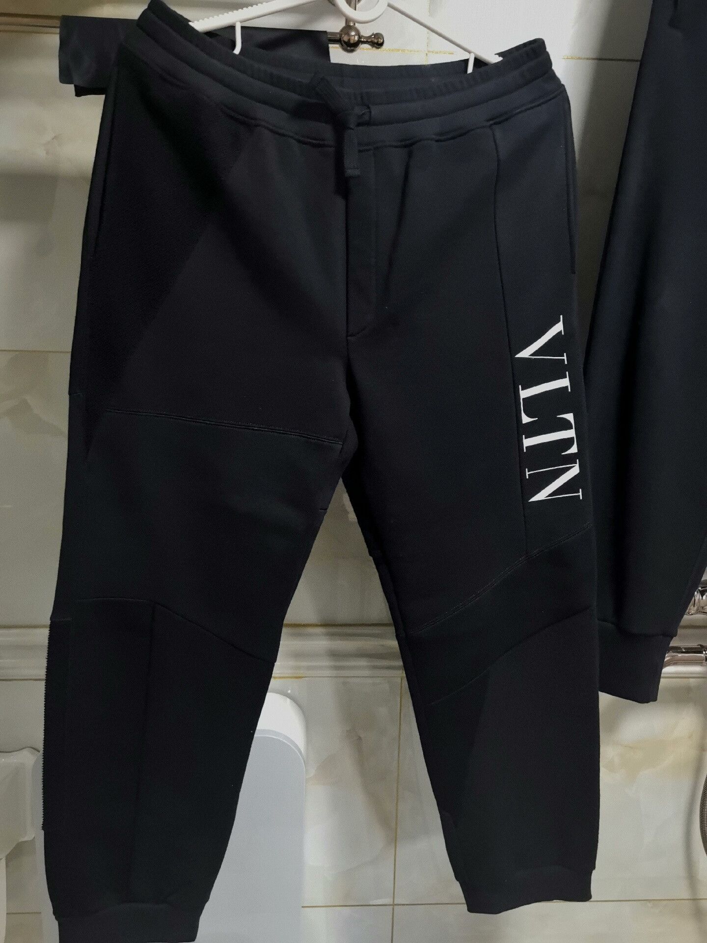 Valentino Valentino Irregular Panel Black Sweatpants M Size US 32 / EU 48 - 1 Thumbnail
