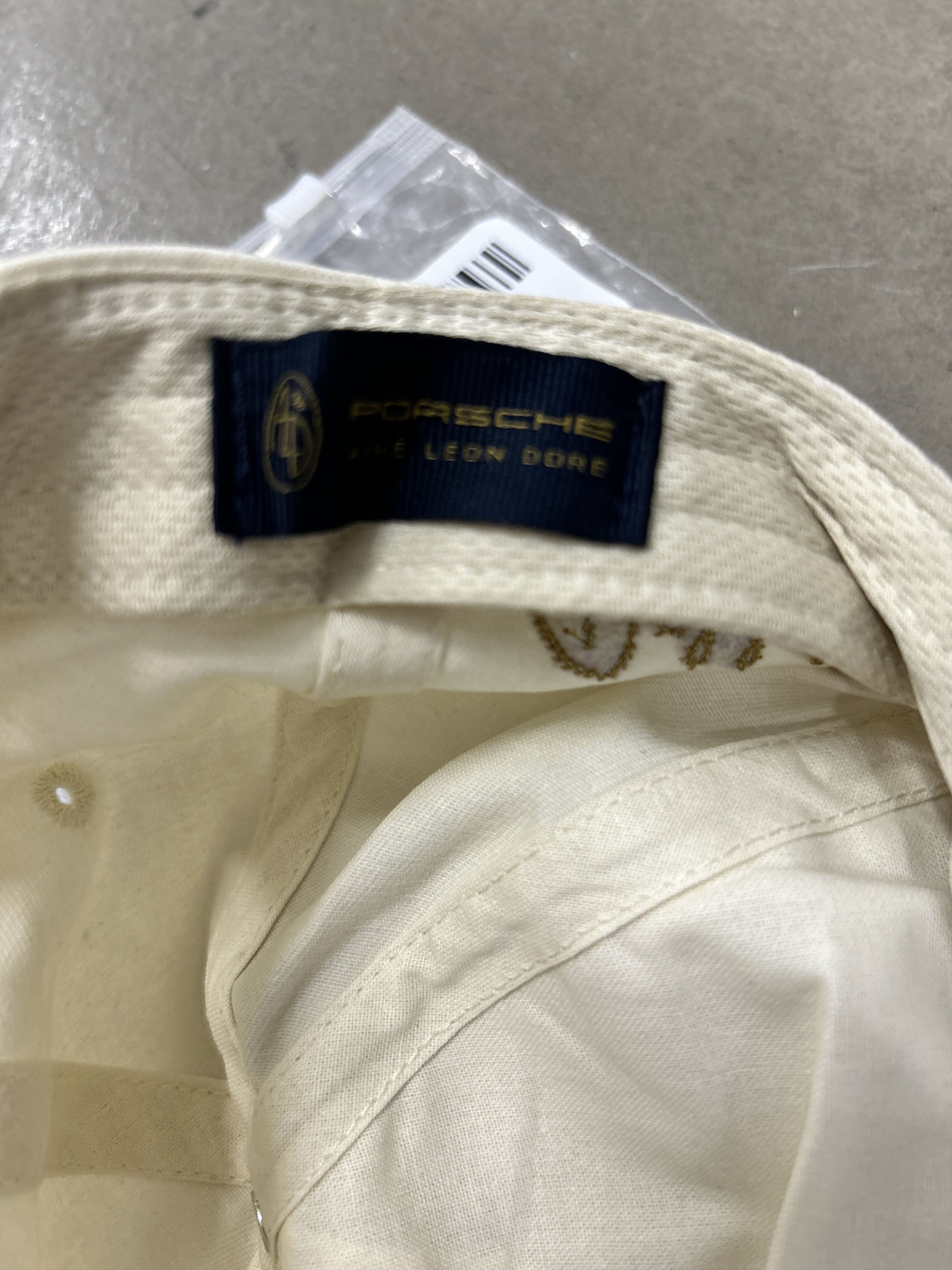 Aime Leon Dore × Porsche Design Aime Leon Dore x Porsche 356 Chino Racing Hat White Size ONE SIZE - 5 Thumbnail