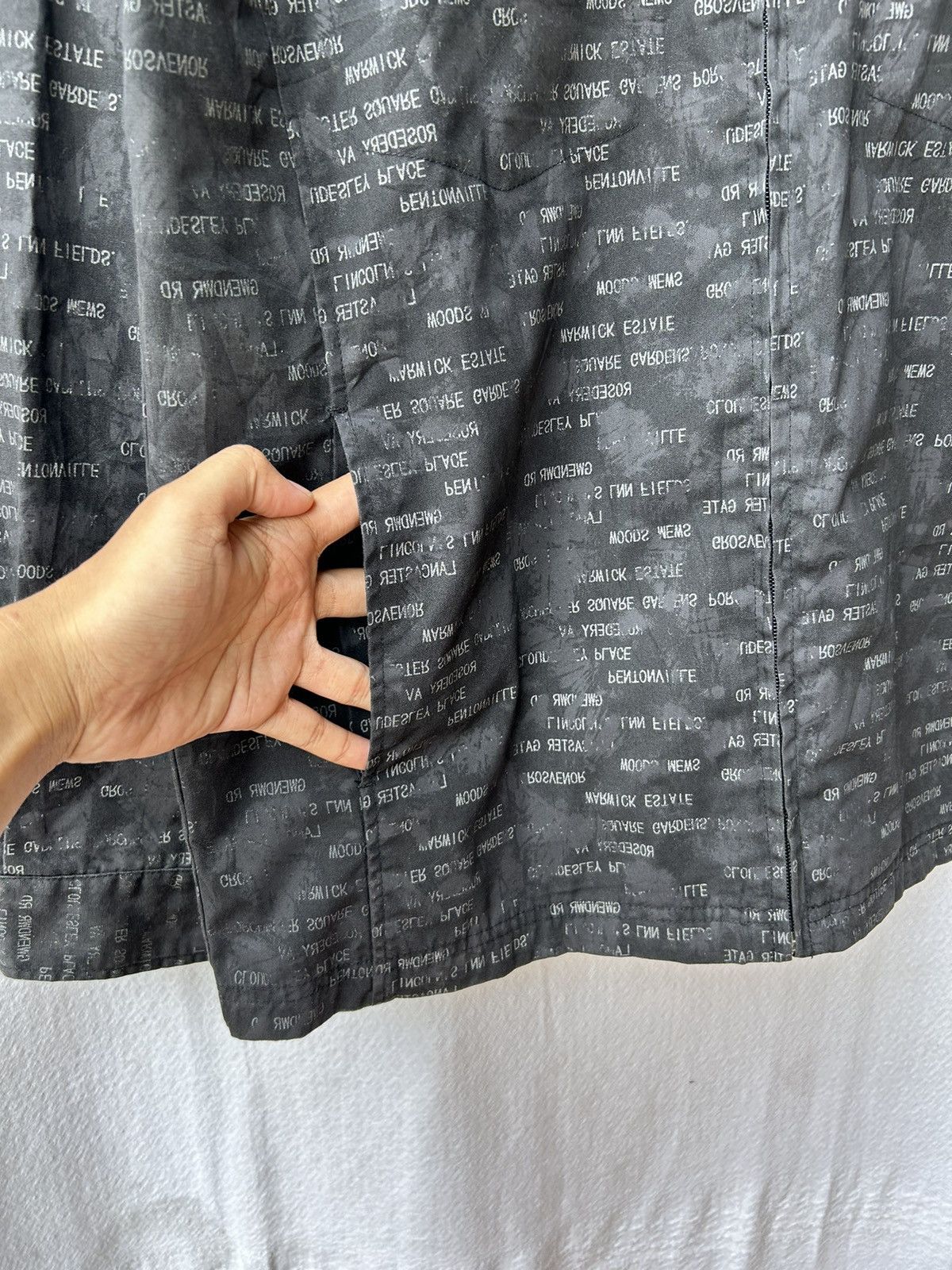 If Six Was Nine 💸BINDINGOFFER💸moderm poem zip jacket style Ifsixwasnine lgb Size US L / EU 52-54 / 3 - 6 Thumbnail