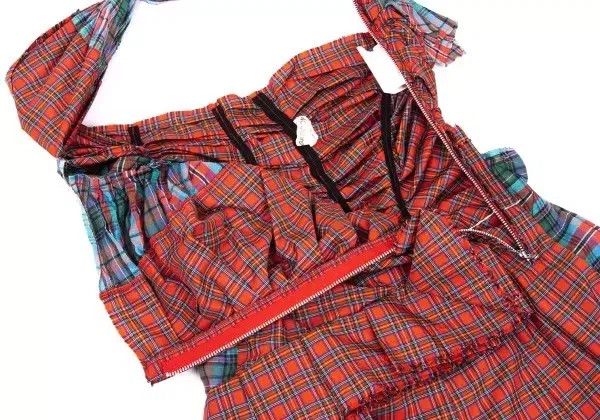 Comme des Garcons Comme Des Garcons Red Vintage Camo Pattern Dress Size S / US 4 / IT 40 - 6 Thumbnail
